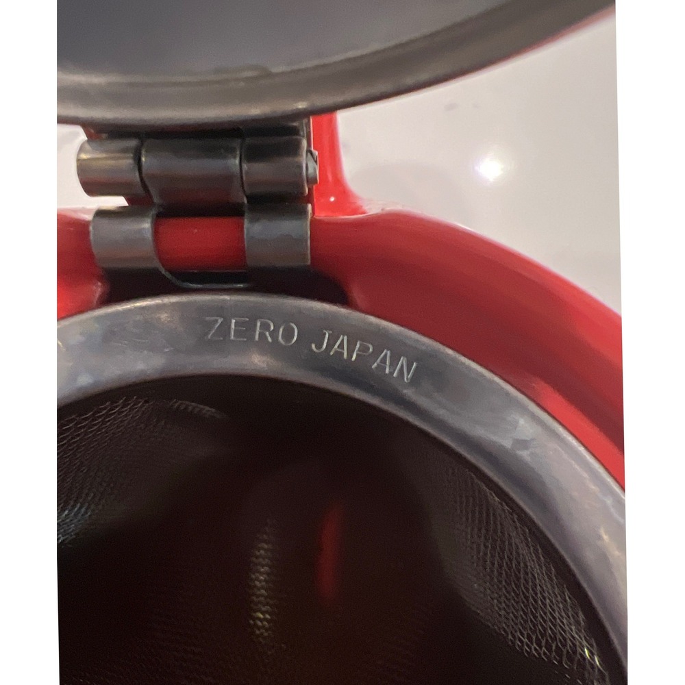 Zero Japan Red Ceramic Teapot with Stainless Steel Lid and Infuser 15oz - Picture 6 of 8